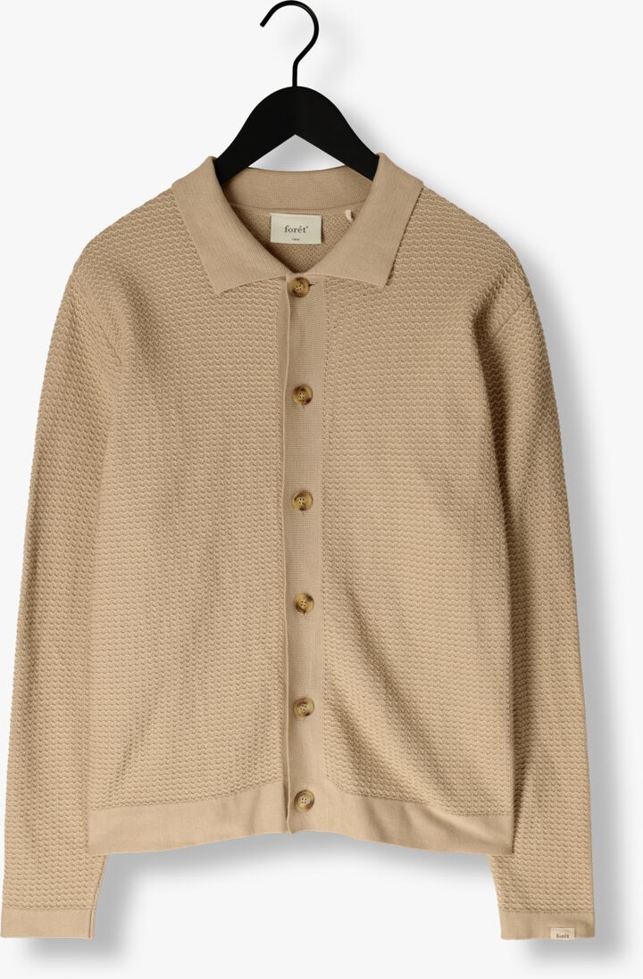 FOR\u00C9T beige for&eacute;t vest boat knit