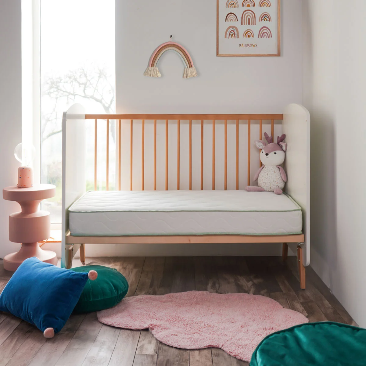 Matelas bébé BIODODO - Face été/face hiver