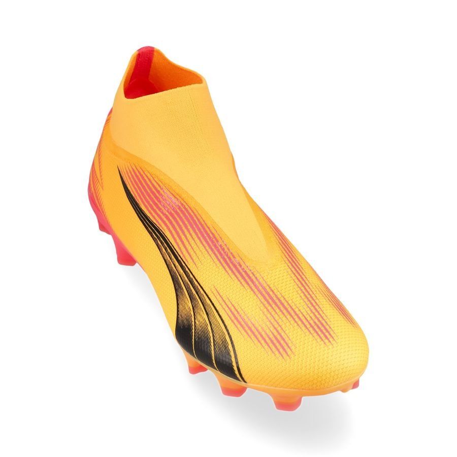 PUMA Ultra Match   Laceless FG/AG Forever Faster - Sun Stream/Noir/Crépuscule