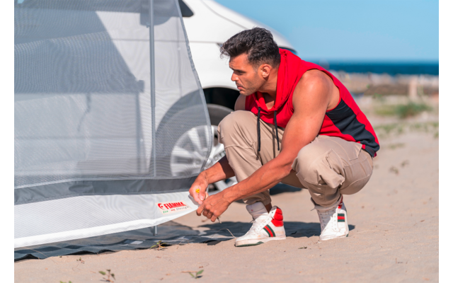 Fiamma Sun View XL Markisenaufsatz Vorderwand, Sonnenschutz Markise Vorderwand