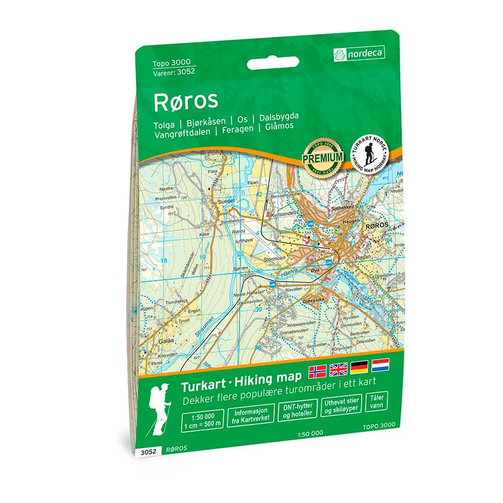 Turkart, Røros<br> 1:50 000