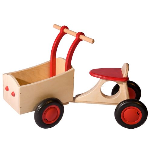 Van dijk toys bakfiets rood 200
