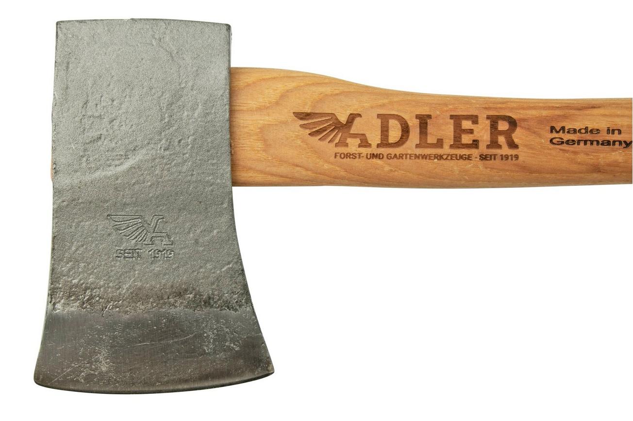 Adler Yankee Hatchet, groen-zwart,  handbijl