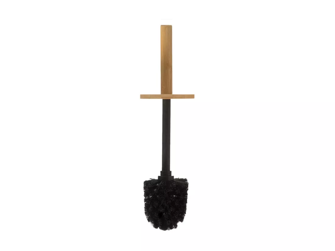 Brosse WC avec support en Bambou