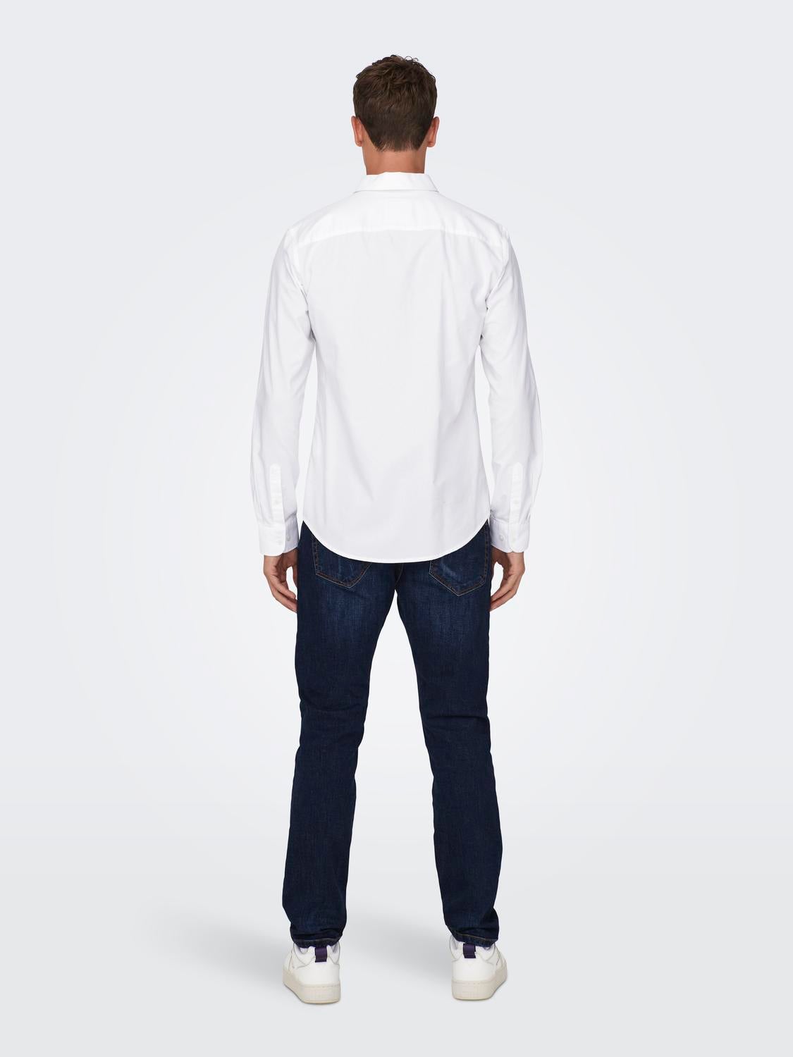 ONSNEIL Oxford Hemd White