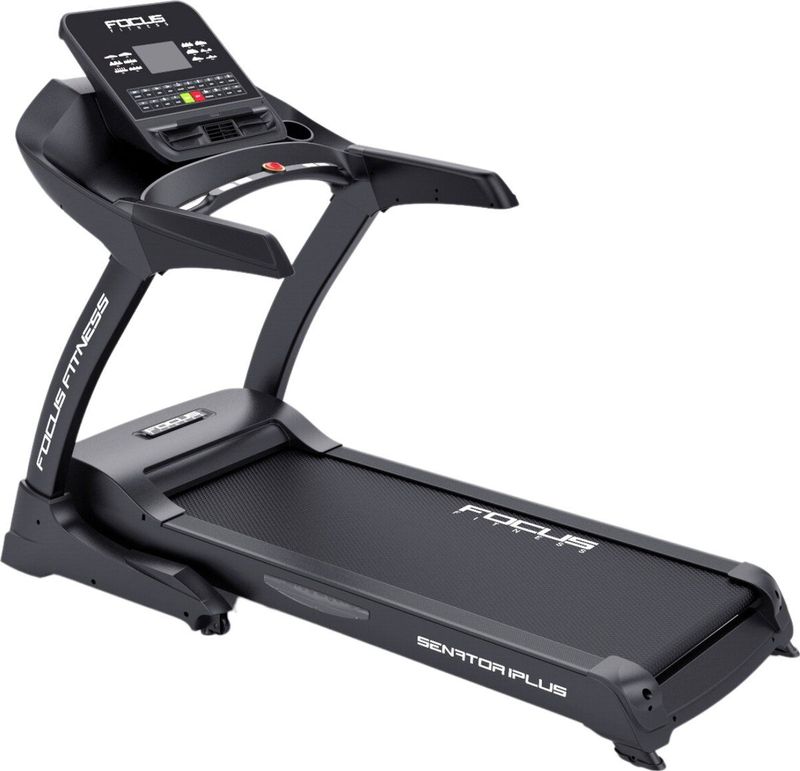 Focus Fitness - Senator iPlus Loopband - Zwart - Staal