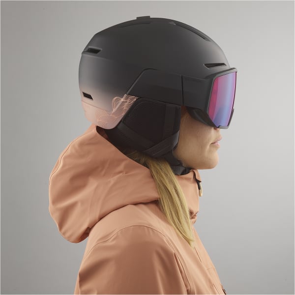 Casque de ski SALOMON OSMO SIGMA BLACK / GOLDEN PINK