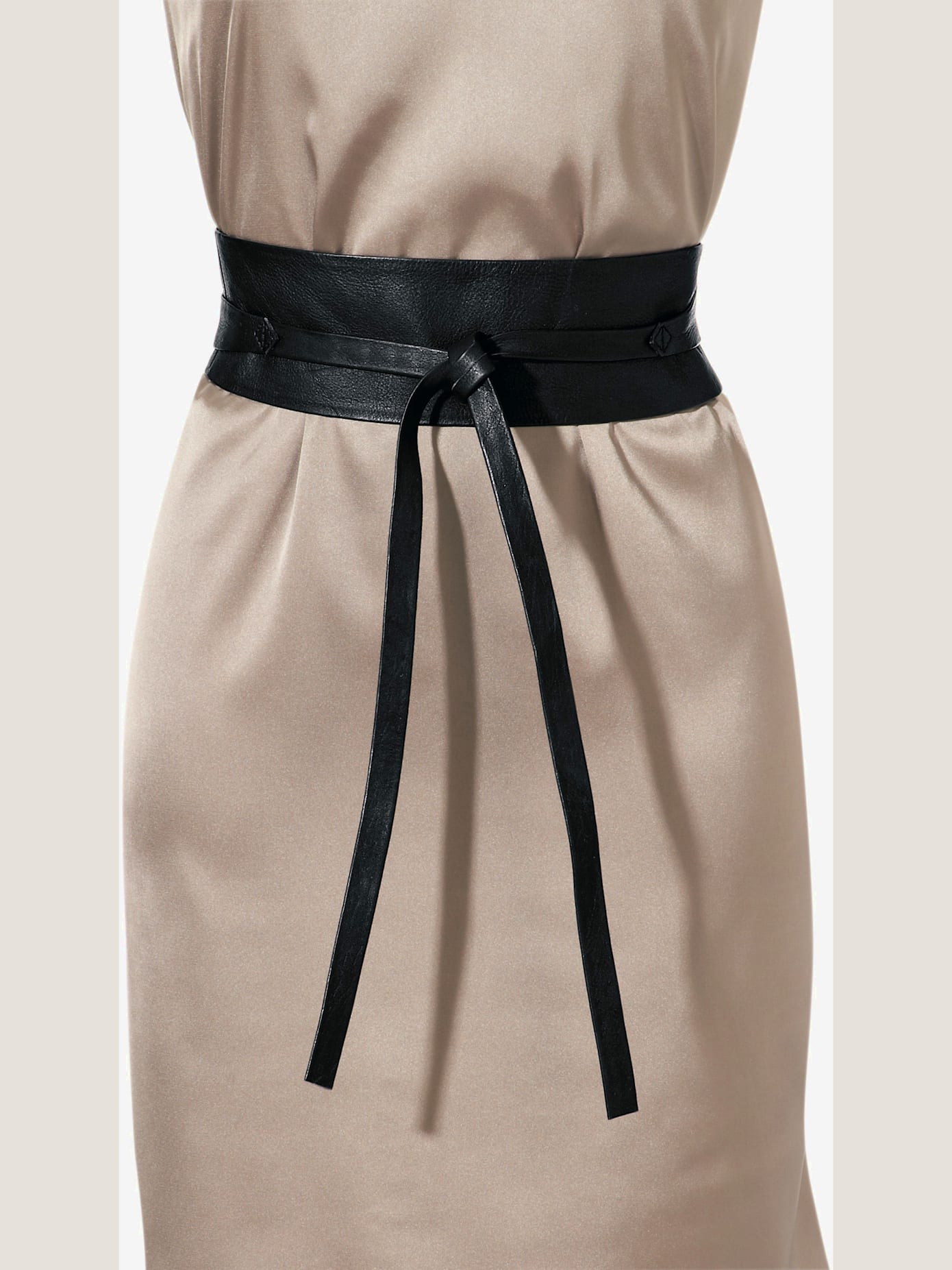 Ceinture effet cache-cœur tendance