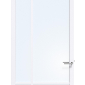Arne & Bodil binnendeur ABE103 blank glas - extra wit afgelakt