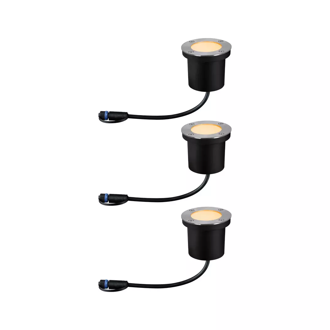LED-Bodeneinbauleuchte Plug&Shine