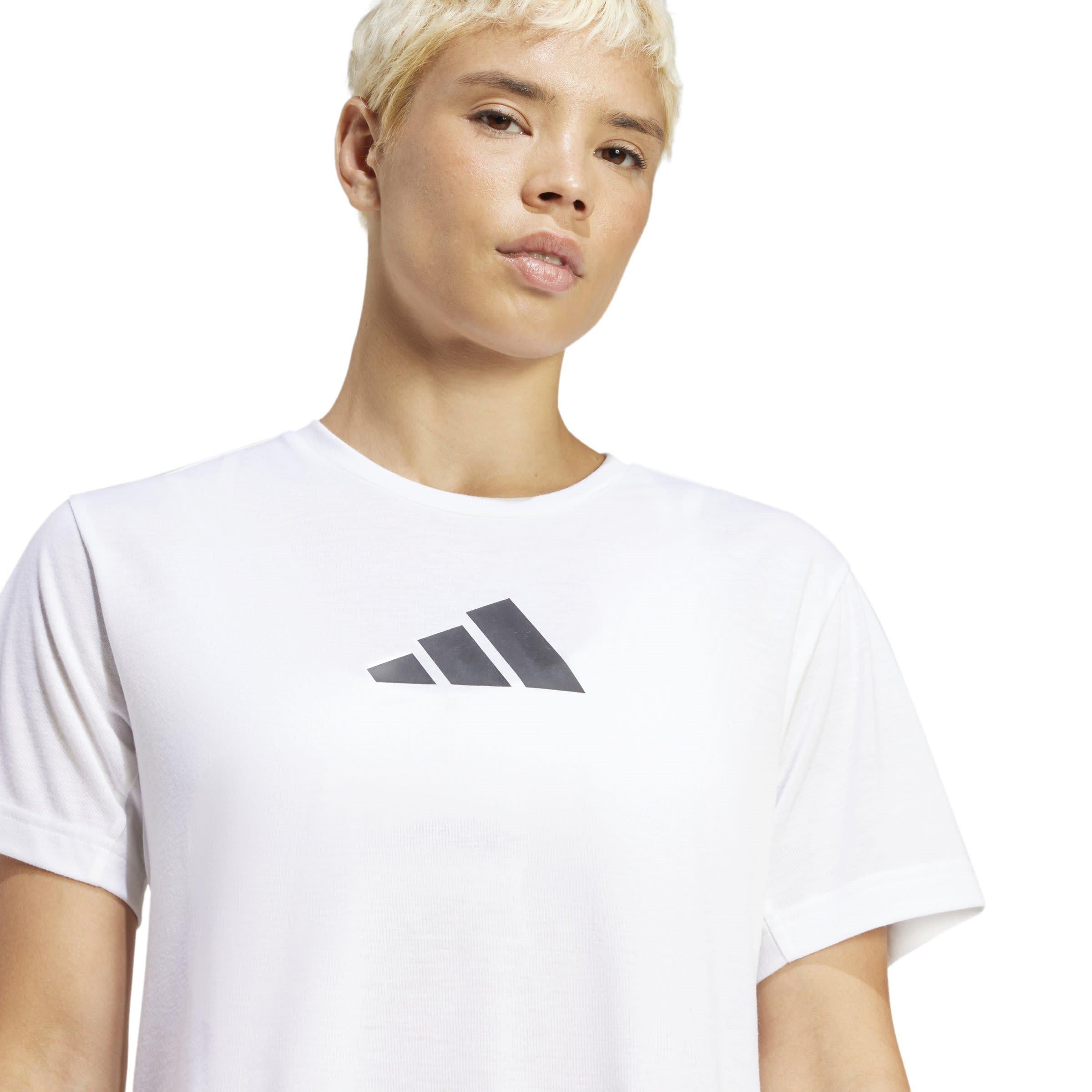 adidas Train Essentials Big Logo Performance Training T Shirt Womens