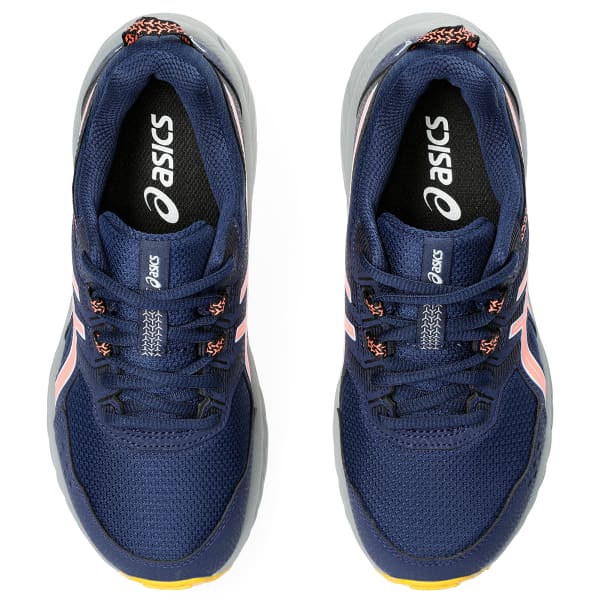 Chaussure running ASICS PRE VENTURE 9 GS JR BLUE EXPANSE/SUN CORAL