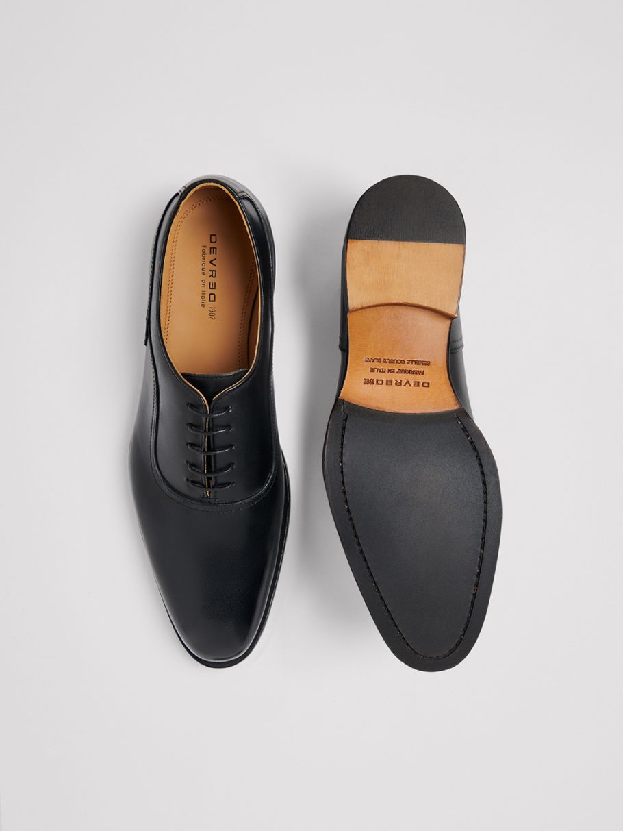 Richelieus en cuir