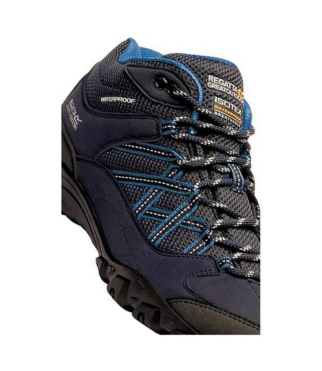 Regatta - Chaussures de marche EDGEPOINT - Femme (Bleu marine/bleu pétrole) - UTRG4575