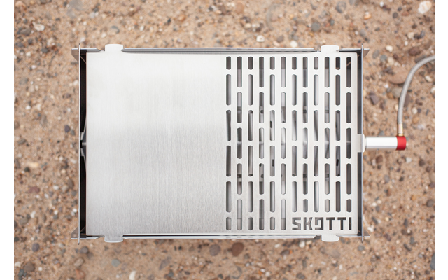 Skotti Grillplatte / Grillrost Plancha für Skotti Grill