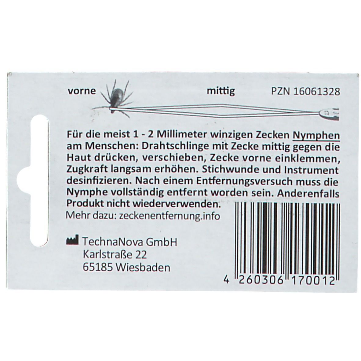 Nymphia® Zeckentferner