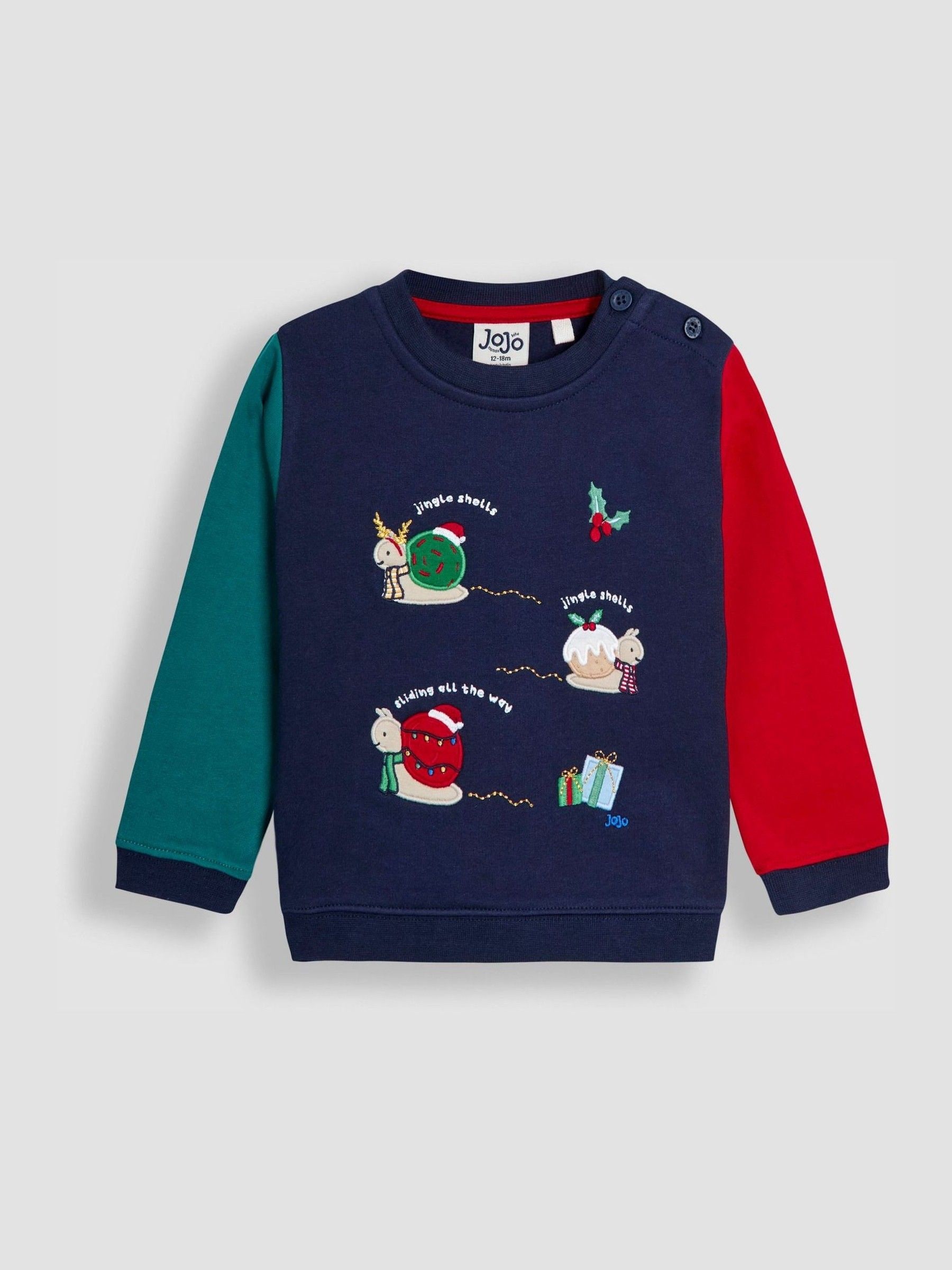 JoJo Maman Bébé sweatshirt met applicatie