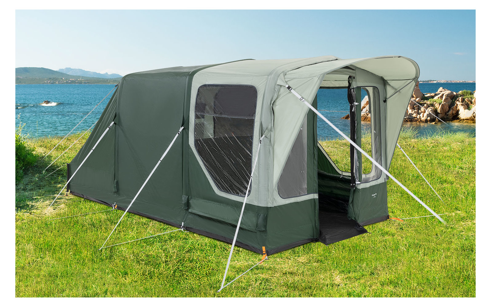 Dometic Boracay FTC 301 aufblasbares Familienzelt für 3 Personen