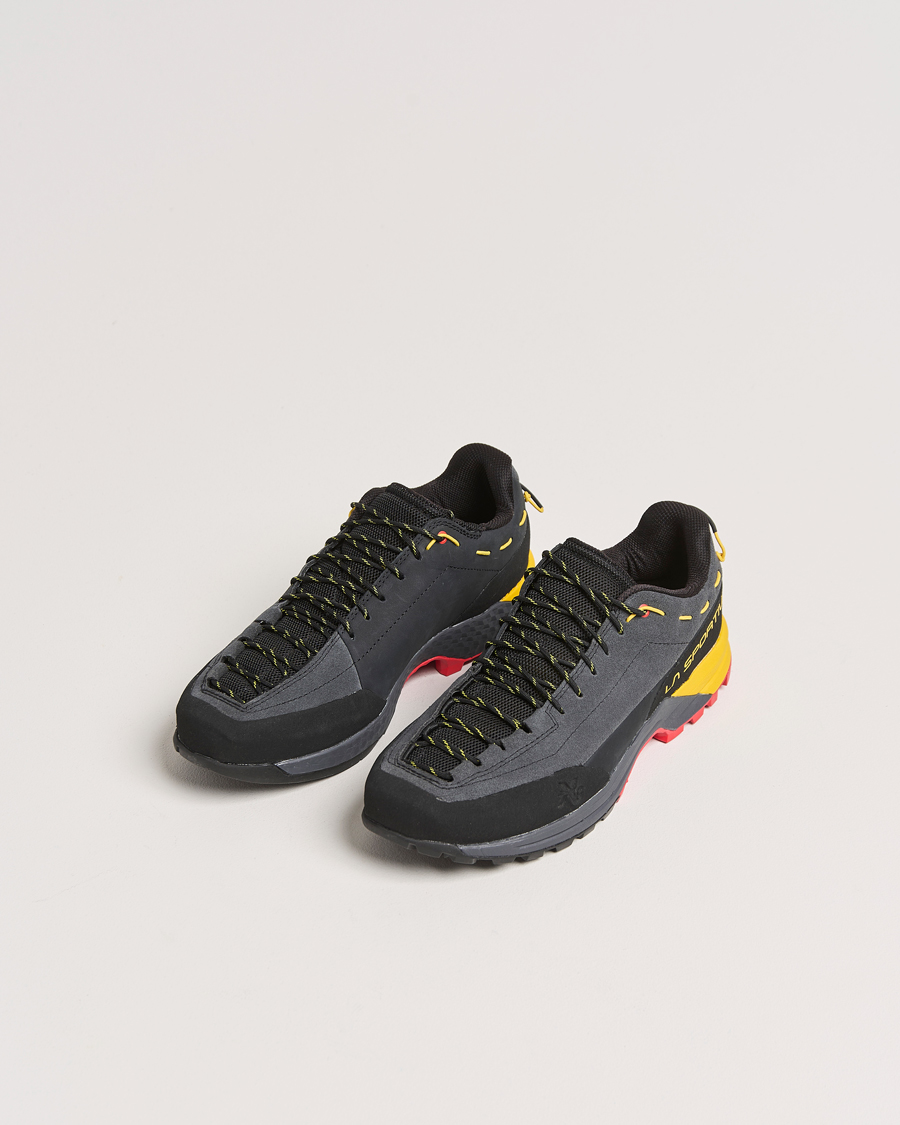 La Sportiva TX Guide Leather Carbon/Yellow