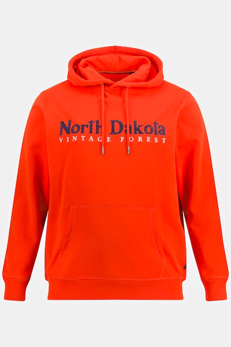 Hoodie, Kapuzensweater, Kängurutasche, North Dakota Stick