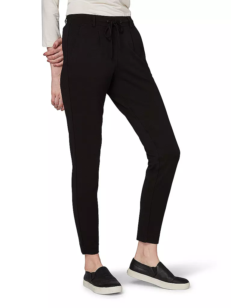TOM TAILOR Hose Jogging Fit schwarz