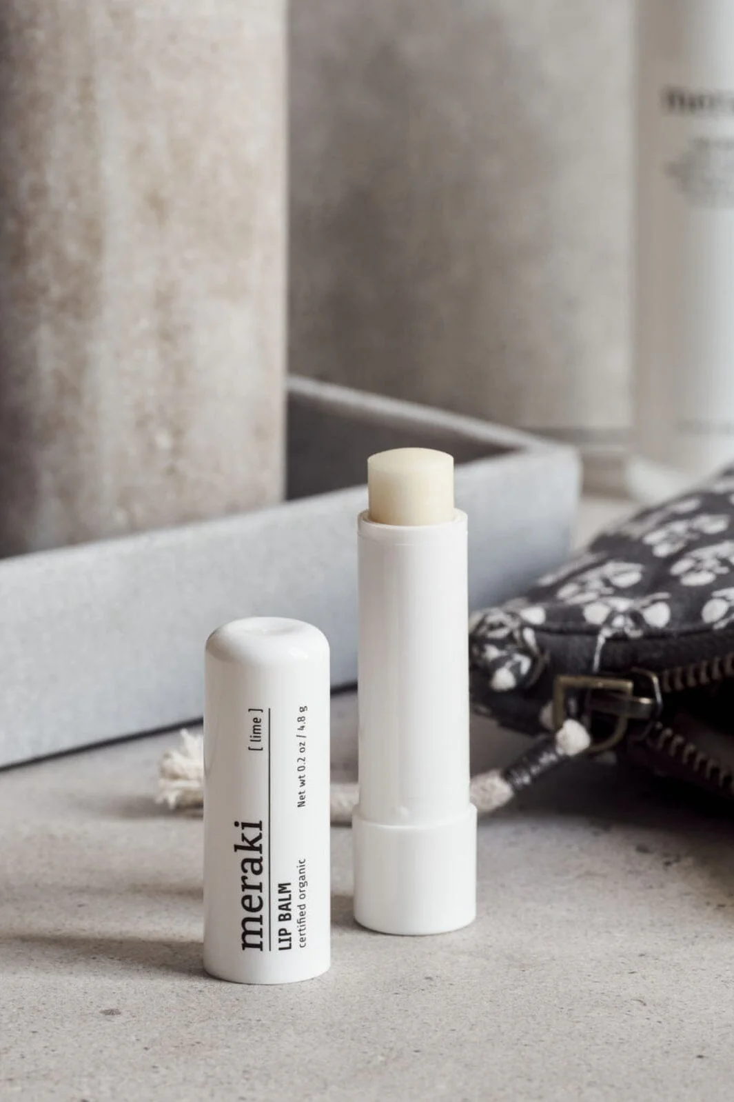 Meraki Gloss Lip Balm lime