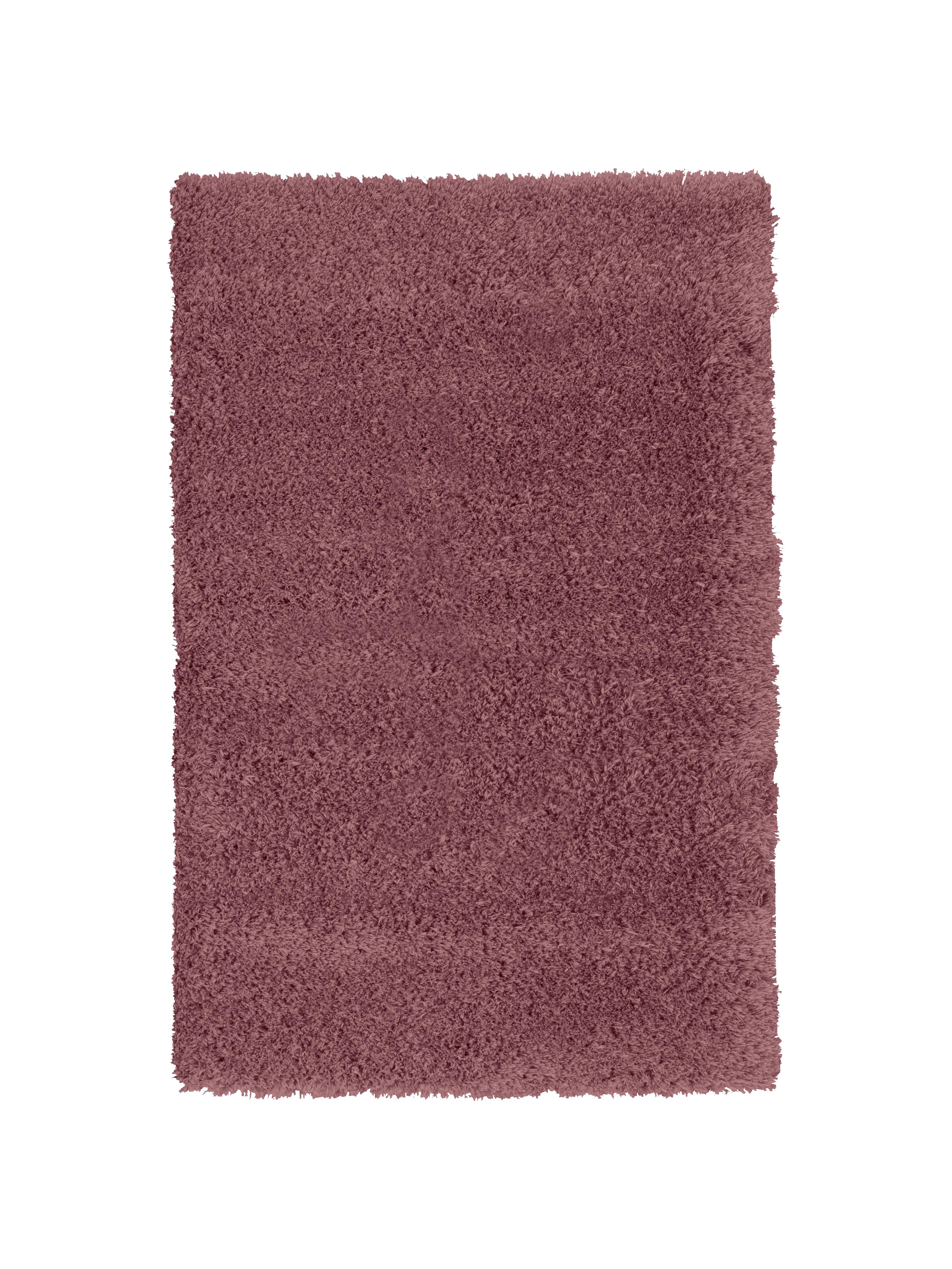 TAPIS MICROFIBRE UNI ROSE D.80X120CM