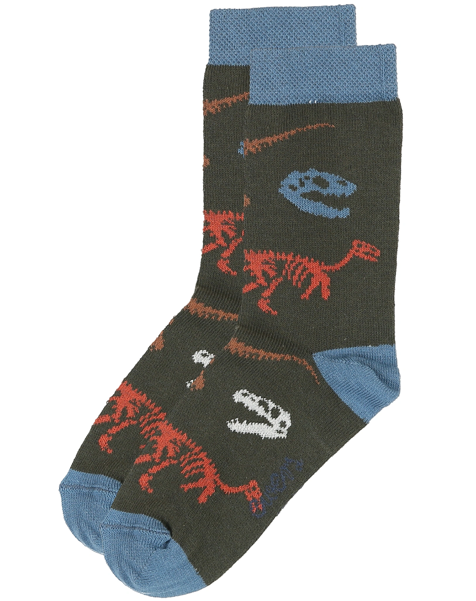 Socken DINOSKELETT 4er-Pack in navy/hellsilber