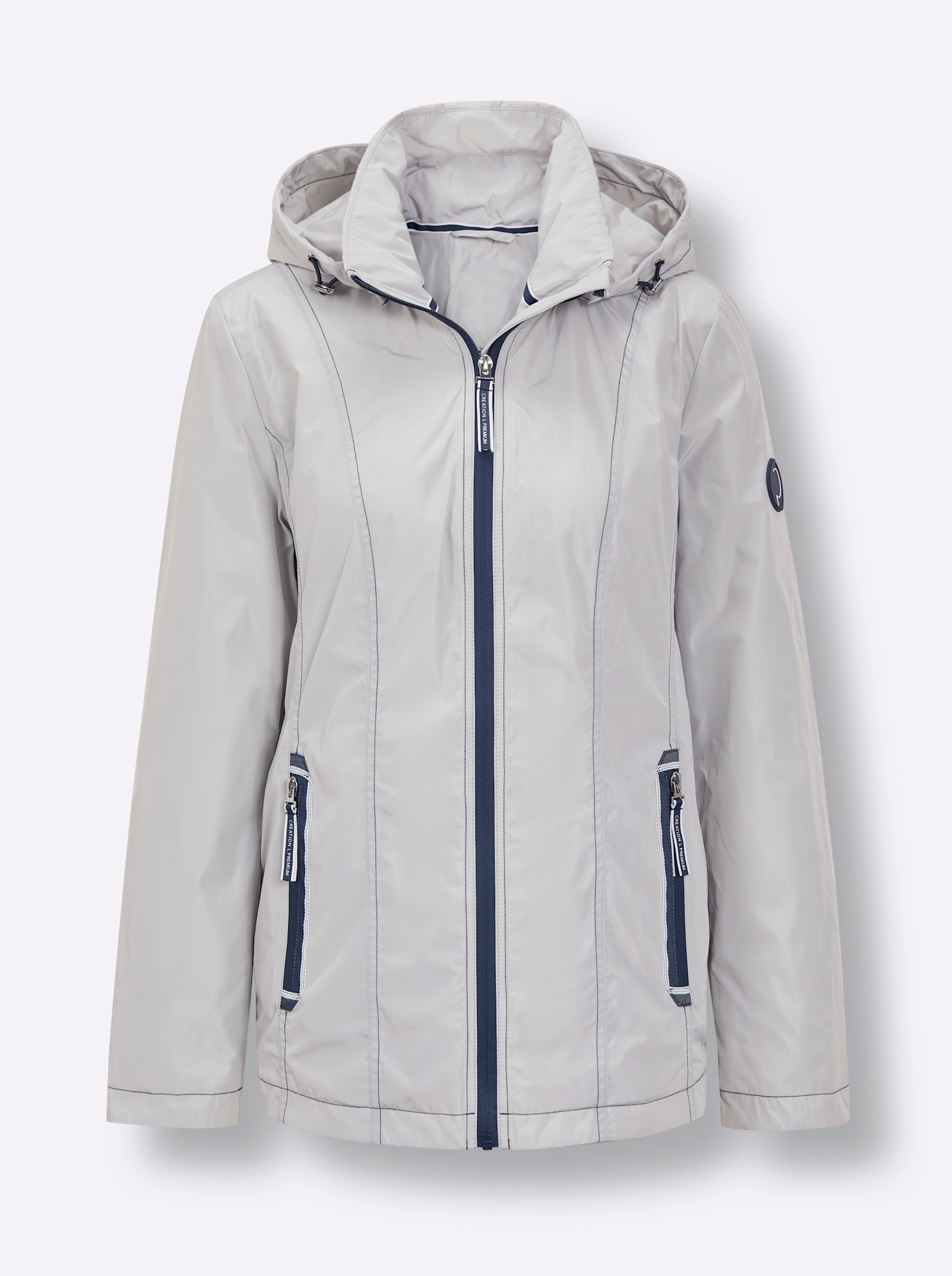 CREATION L PREMIUM Sympatex-Jacke in hellgrau