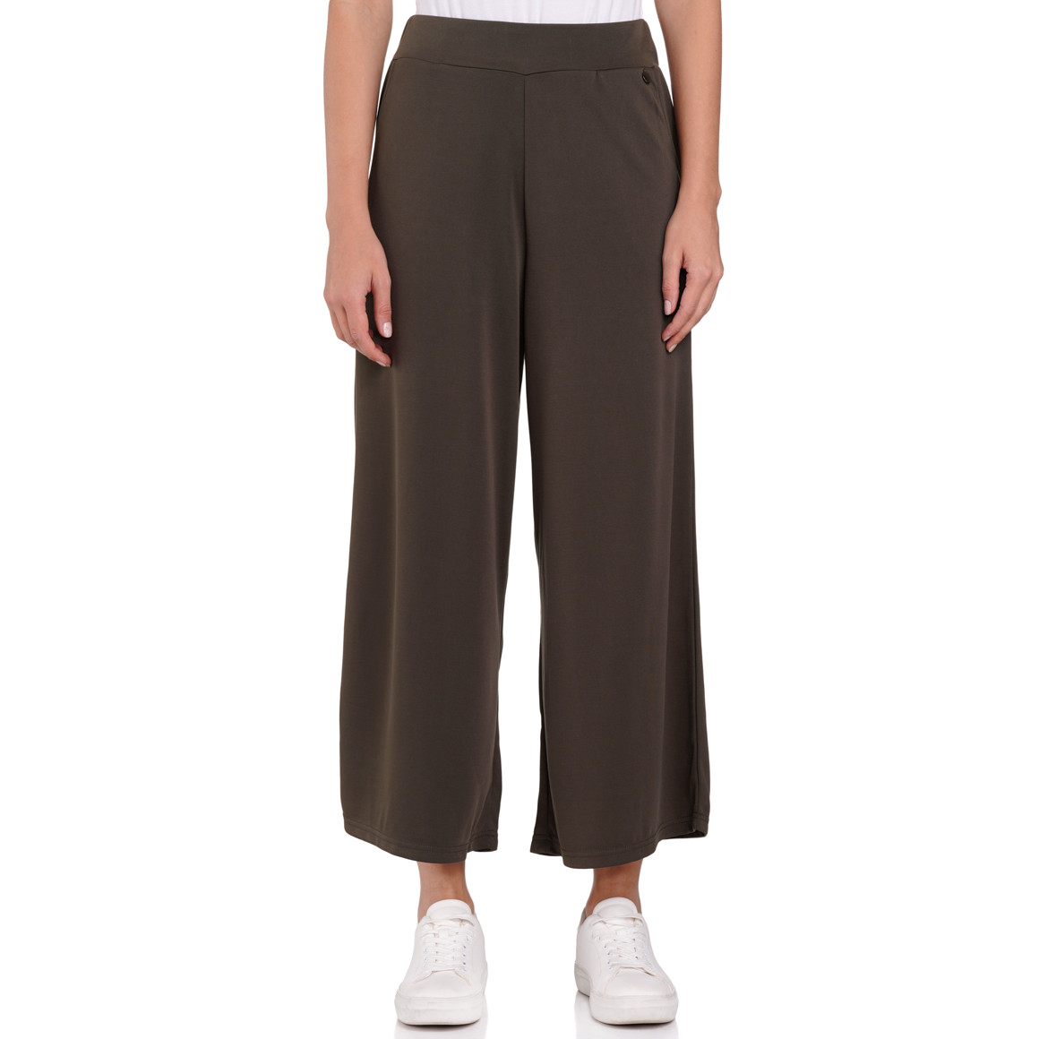 Gina Benotti 7/8 Damen Hose im Culotte-Style dunkelbraun