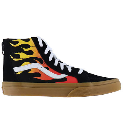 Vans Schuhe - Sk8-HI Zip - Flamme Black/Gummi