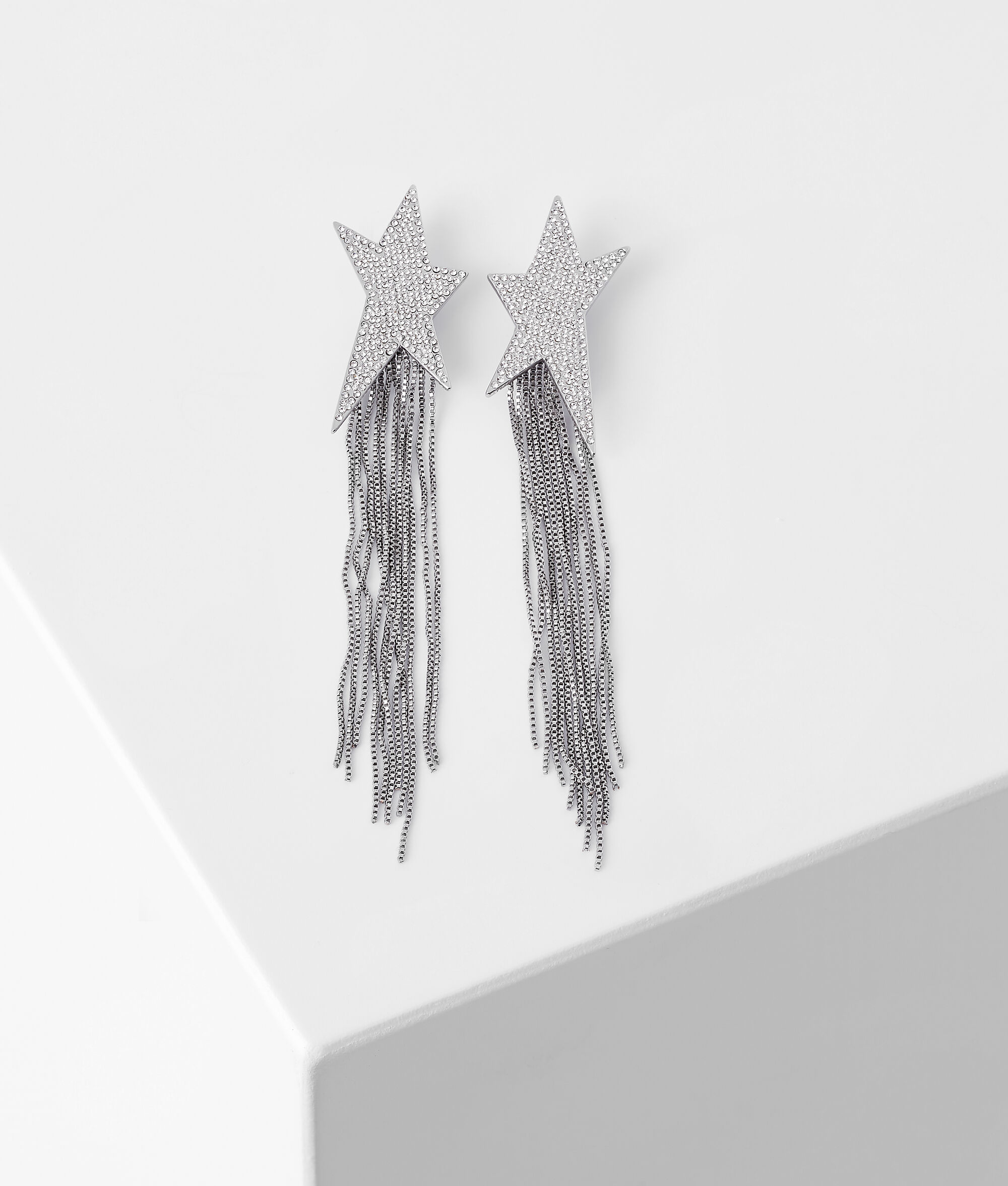 BOUCLES D'OREILLES À CLIP K/DAZZLE ÉTOILE FILANTE