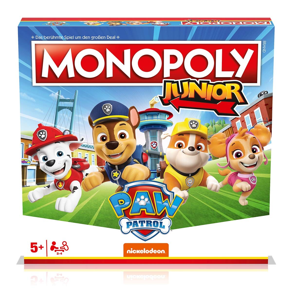 Monopoly Junior - Paw Patrol Gesellschaftsspiel Brettspiel Spiel