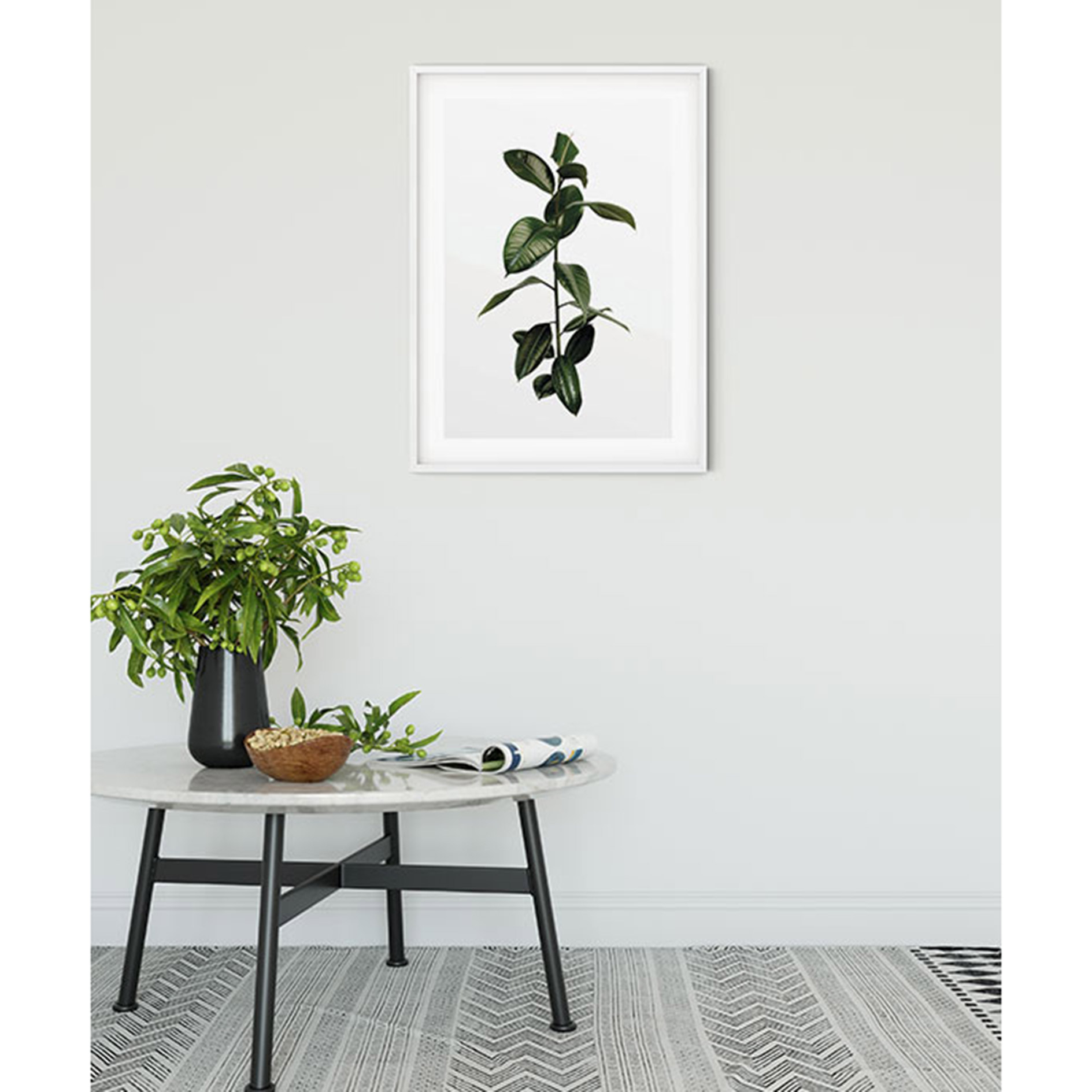 Wandbild FICUS BRANCH - 50x70 cm