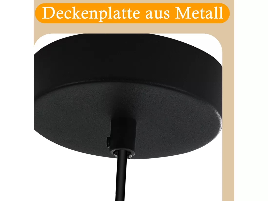 Lampe à Suspension Pour Table à Manger 3 Flammes En Verre Vintage E27 Lampe Suspendue Pour Salon