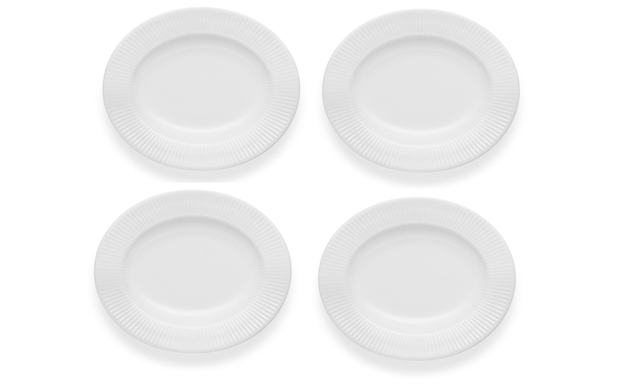 Suppen- & Pastateller Legio Nova Ø 25 cm, 4 Stück, WeissTiefe Speiseteller Set