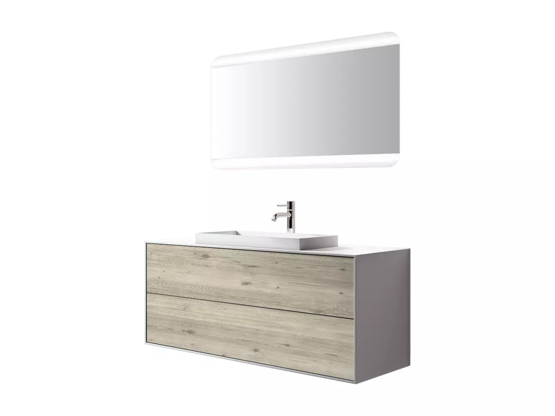 Ensemble de salle de bain 3 pièces IGEA pin arctique