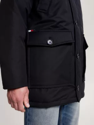 Parka Rockie acolchoada com capuz