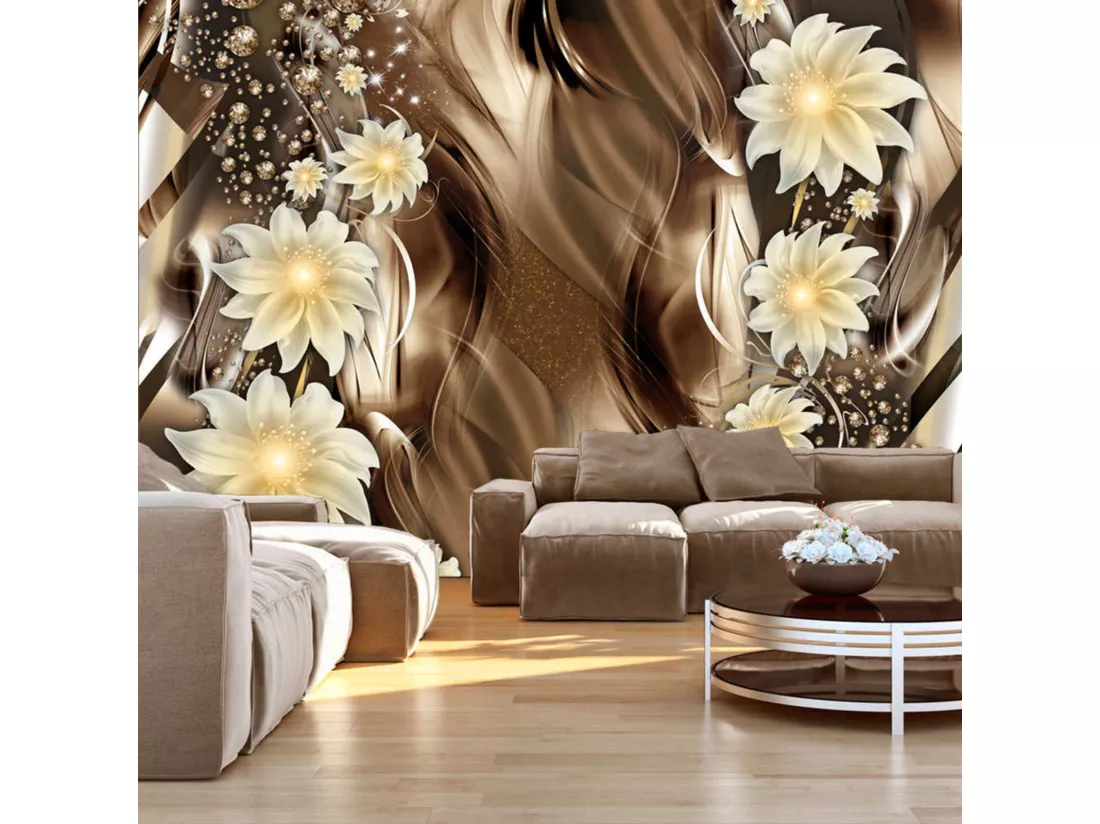 Papier peint profondeurs de bronze - 400 x 280 cm
