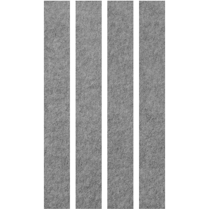 Akustik-Wandpaneele VAWP200, 25 x 200 cm, 4 Stück