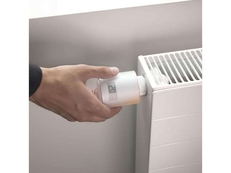 Netatmo Comfort Smarter Thermostat 3 Stück Netatmo 3x zusätzliche Smarte Heizkörperthermostate