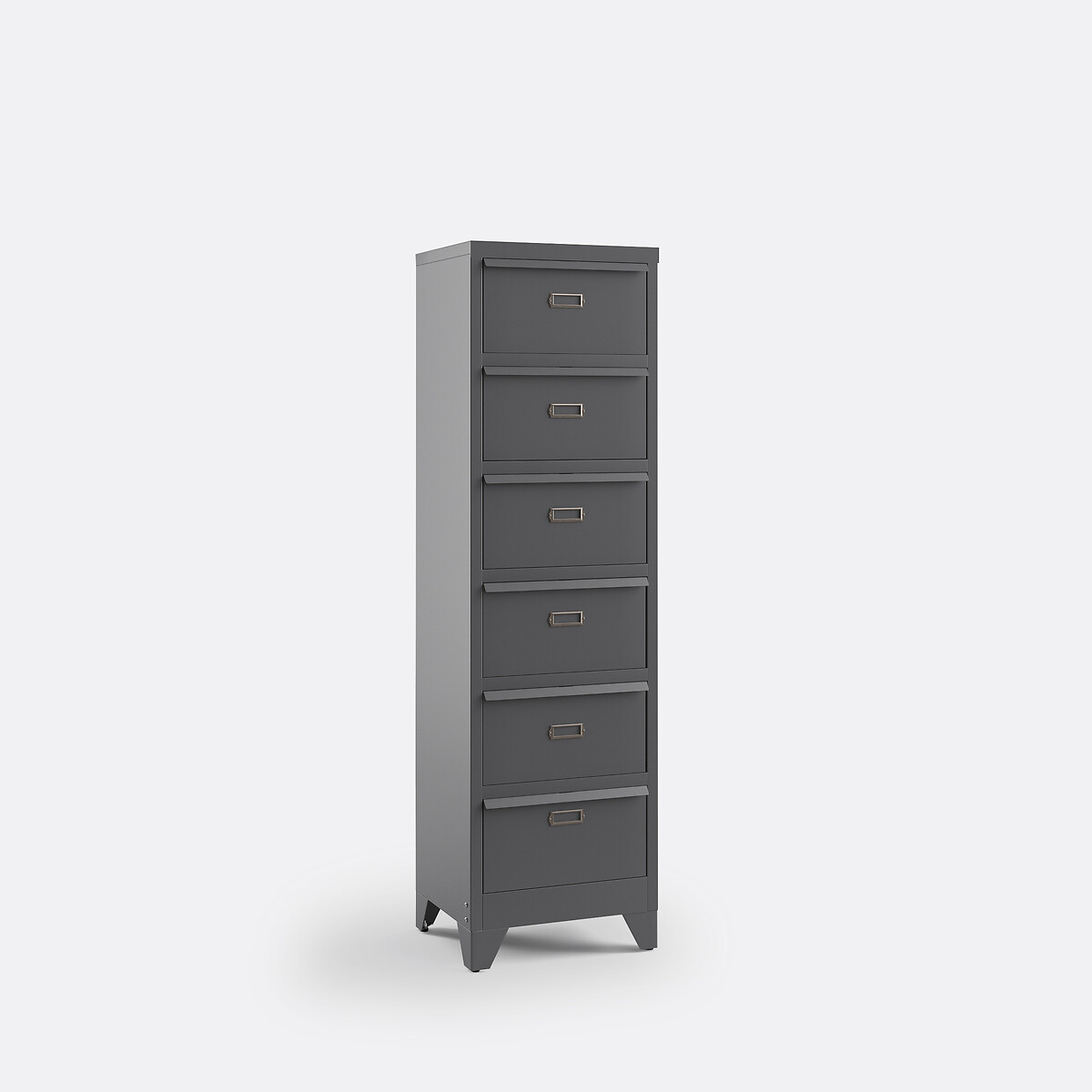 LA REDOUTE INTERIEURS<br>Cômoda metálica com portas de dobradiça, Hiba
