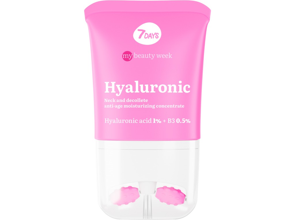 MASSAJADOR PESCOÇO DECOTE 7DAYS HIALURÓNICO 40 ML