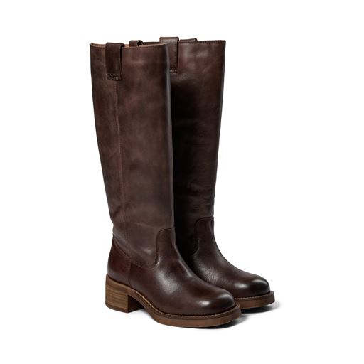 Pavement Annika Vintage Støvler, Brown, 39