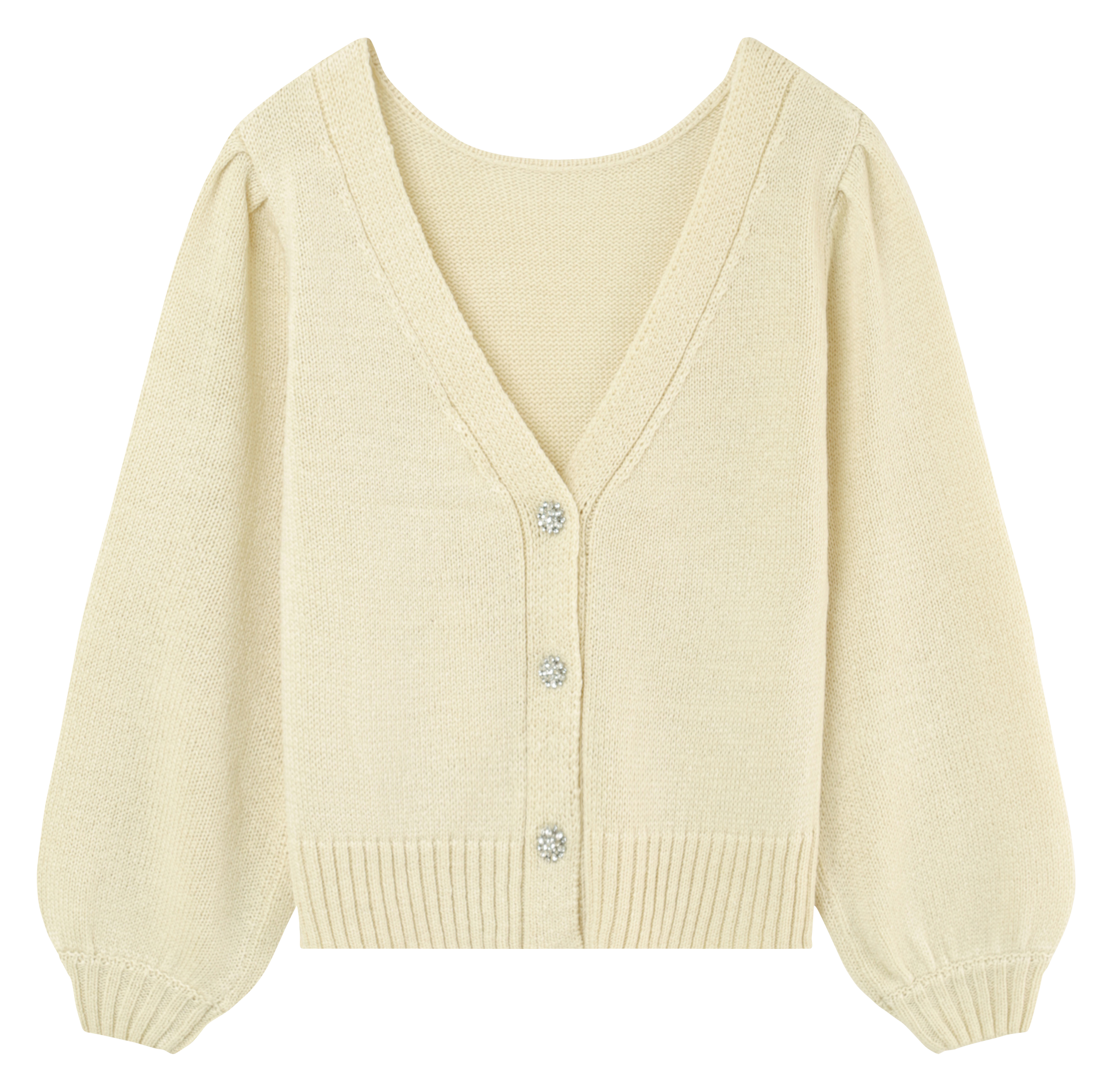 ECLAT - Gilet col V | Beige
