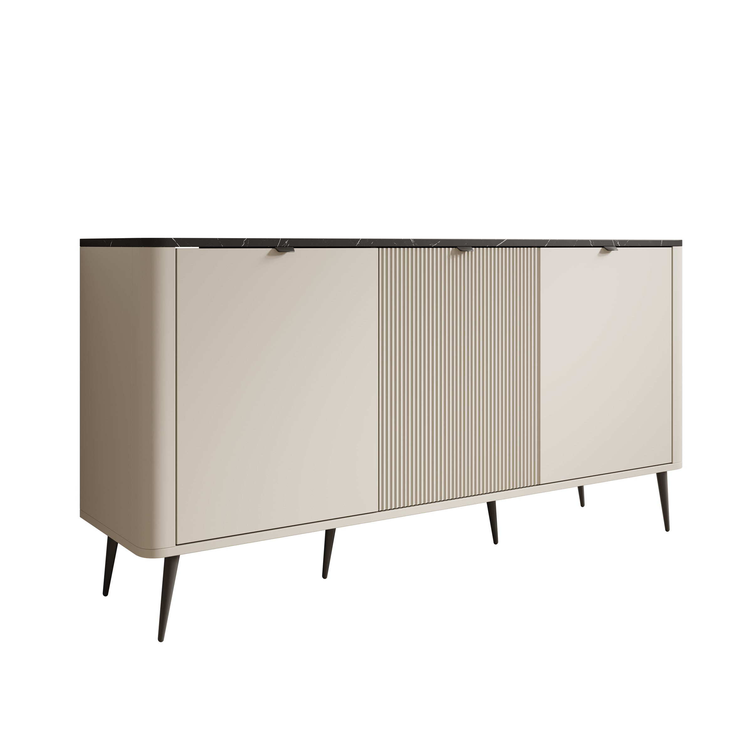 Mace - Dressoir - Beige - 160x40x82 cm