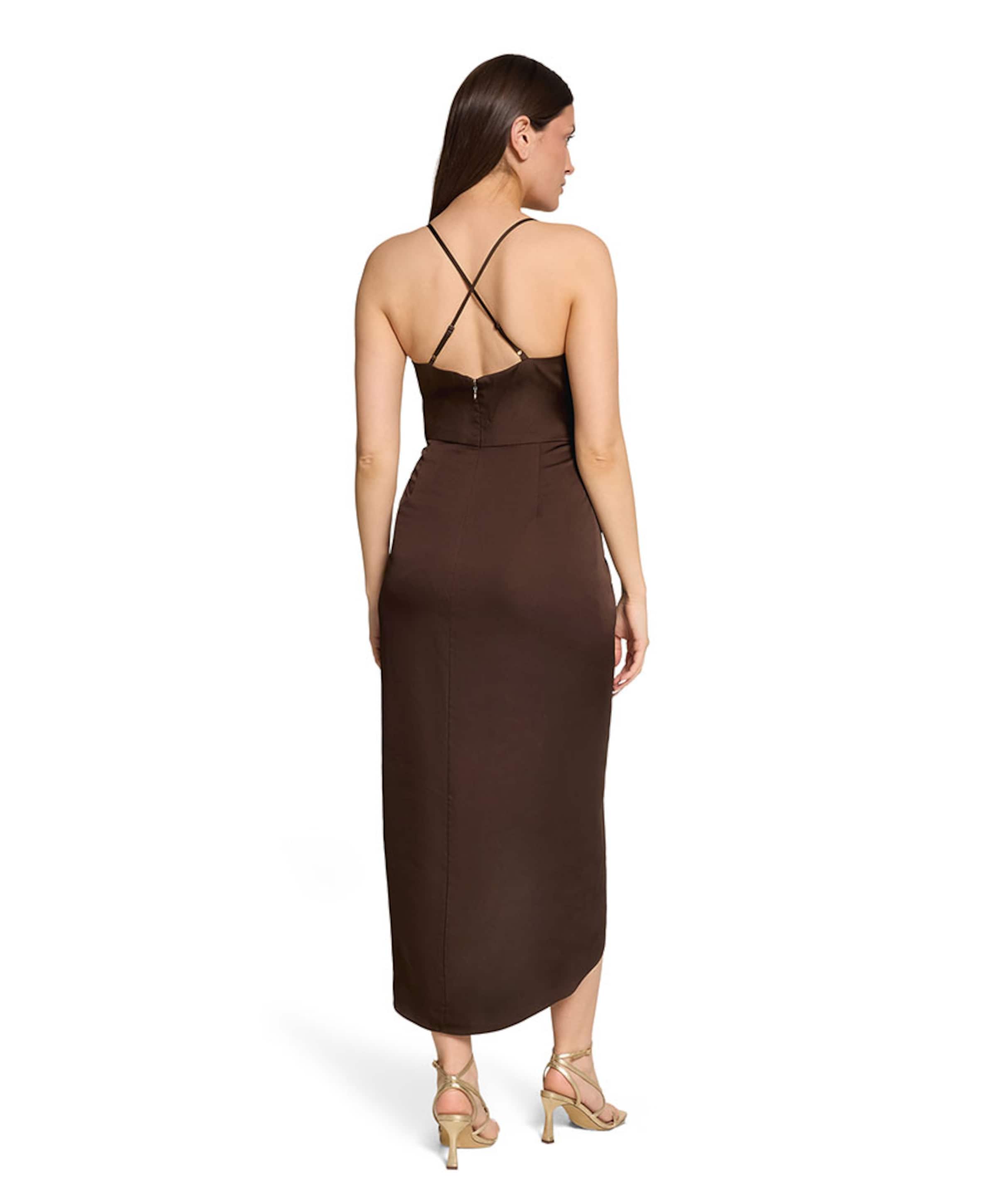 Vera Mont Dames jurk bruin