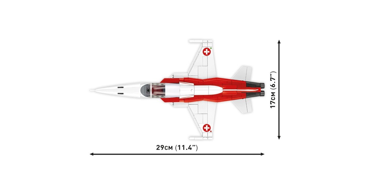 COBIArmed Forces - Northrop F-5E Tiger II Constructiespeelgoed  (Schaal 1:48)