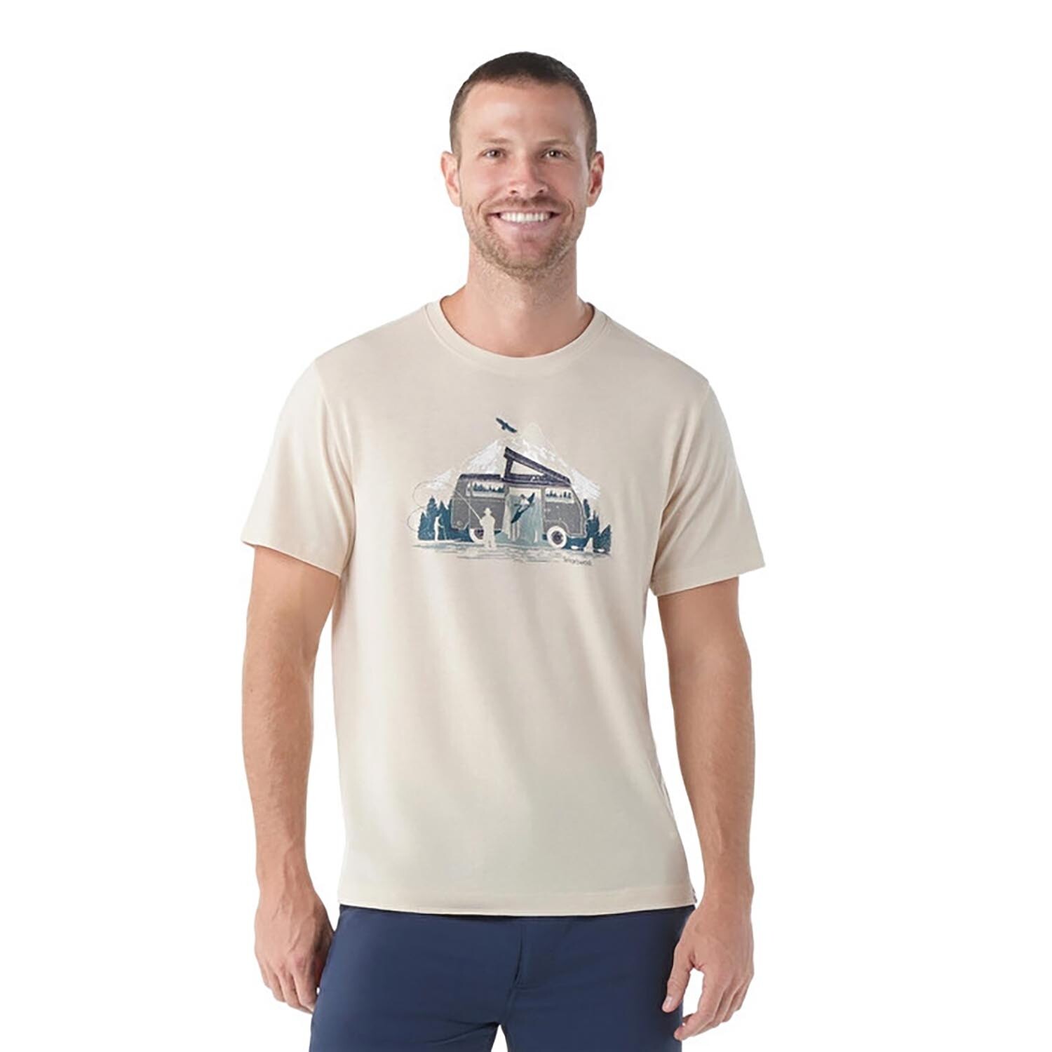 Smartwool River Van Graphic S/S Tee Slim Fit
