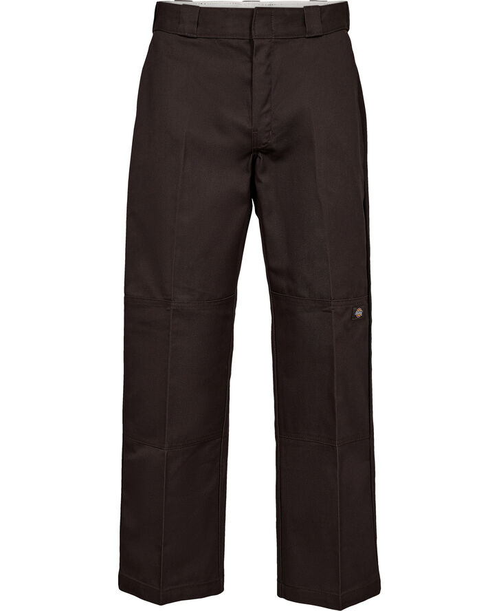Dickies DOUBLE KNEE REC DARK BROWN Dark brown